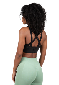 Gorilla Wear Riley High Support Sports Bra, black
