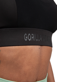 Gorilla Wear Riley High Support Sports Bra, black