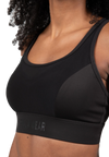 Gorilla Wear Riley High Support Sports Bra, black