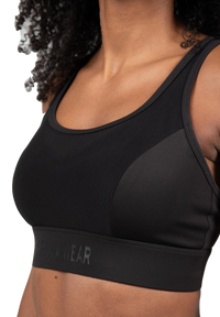 Gorilla Wear Riley High Support Sports Bra, black