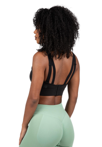 Gorilla Wear Riley High Support Sports Bra, black