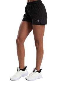 Gorilla Wear Katy 2-In-1 Shorts, black