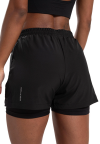 Gorilla Wear Katy 2-In-1 Shorts, black