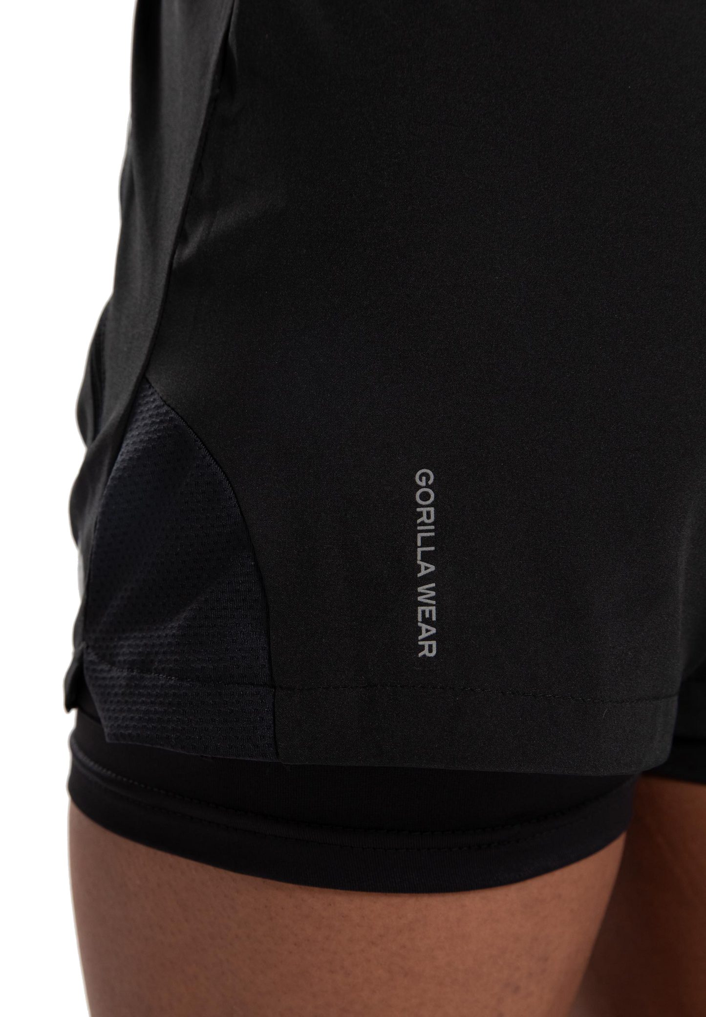 Gorilla Wear Katy 2-In-1 Shorts, black