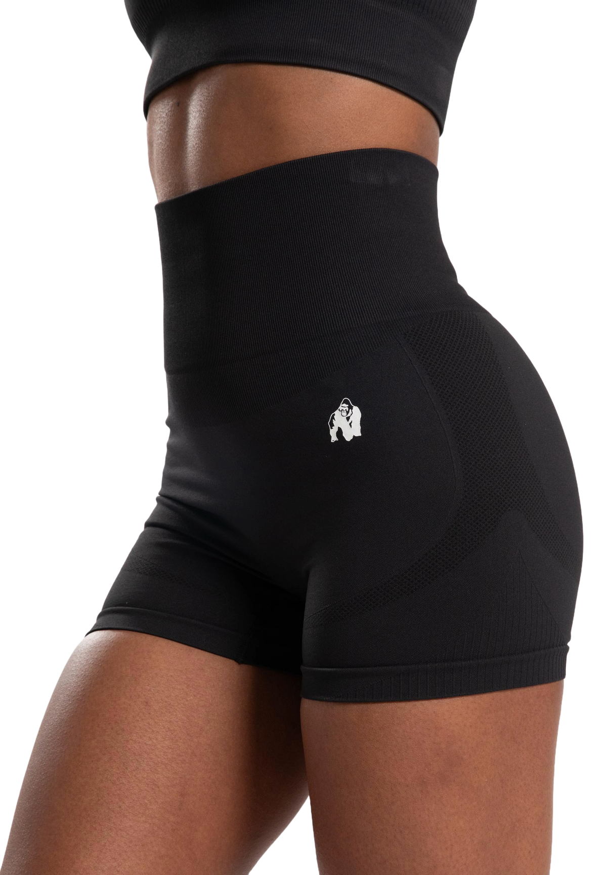 Gorilla Wear Olivia Seamless Shorts, black