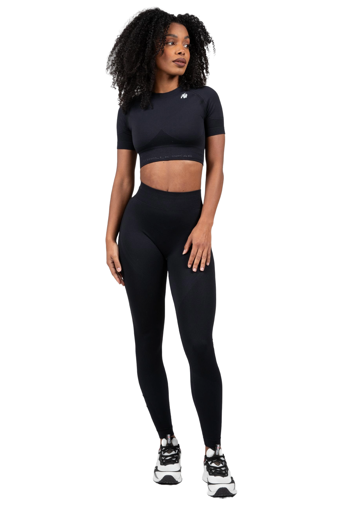 Gorilla Wear Whitney Seamless Leggings, black