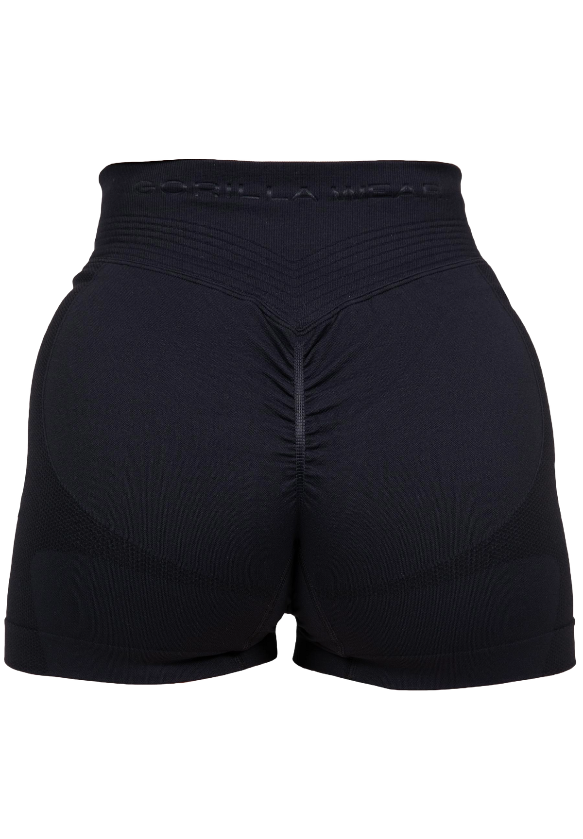 Gorilla Wear Whitney Seamless Shorts, black