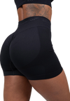 Gorilla Wear Whitney Seamless Shorts, black