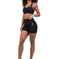 Gorilla Wear Whitney Seamless Shorts, black