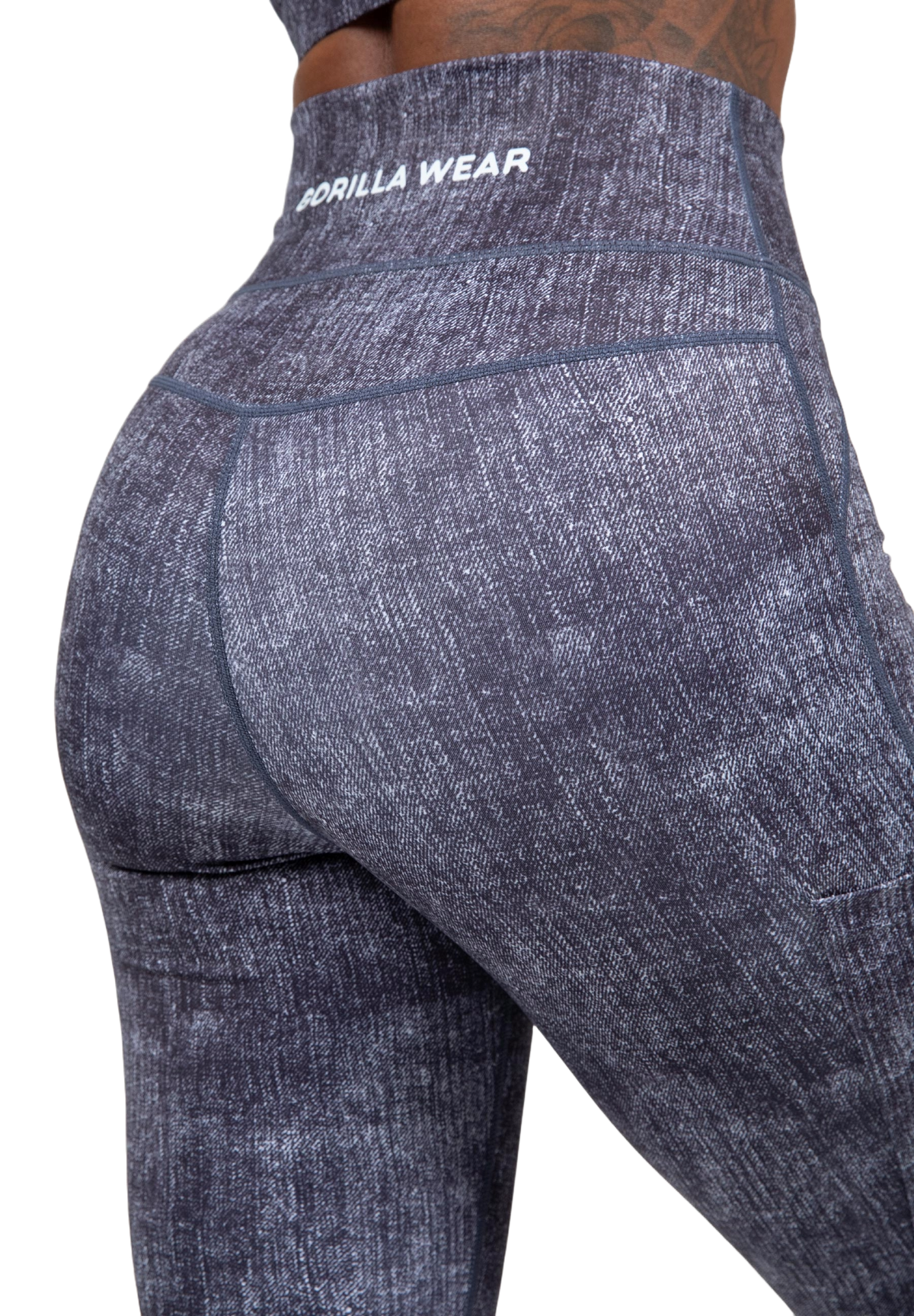 Gorilla Wear Camilla Leggings, blue denim