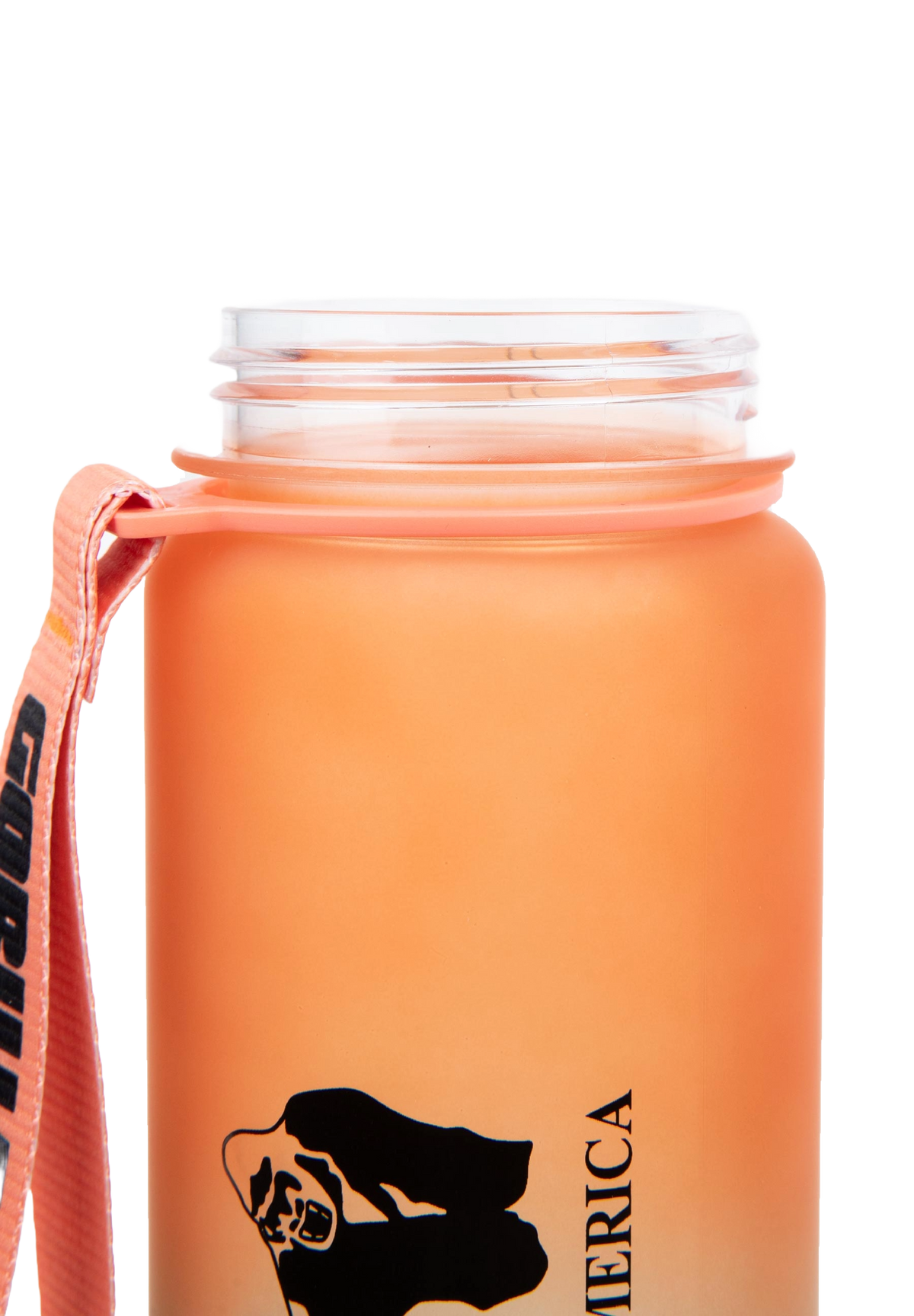 Gorilla Wear Gradient Water Bottle, green/orange