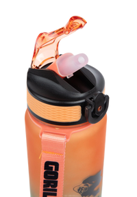 Gorilla Wear Gradient Water Bottle, green/orange