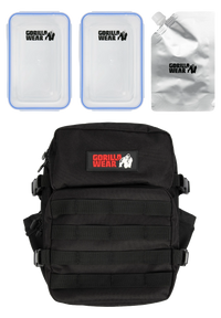 Gorilla Wear Clyde Meal Backpack, black