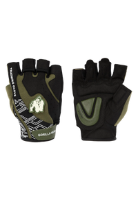Gorilla Wear Mitchell Training Gloves 2.0, black/army green