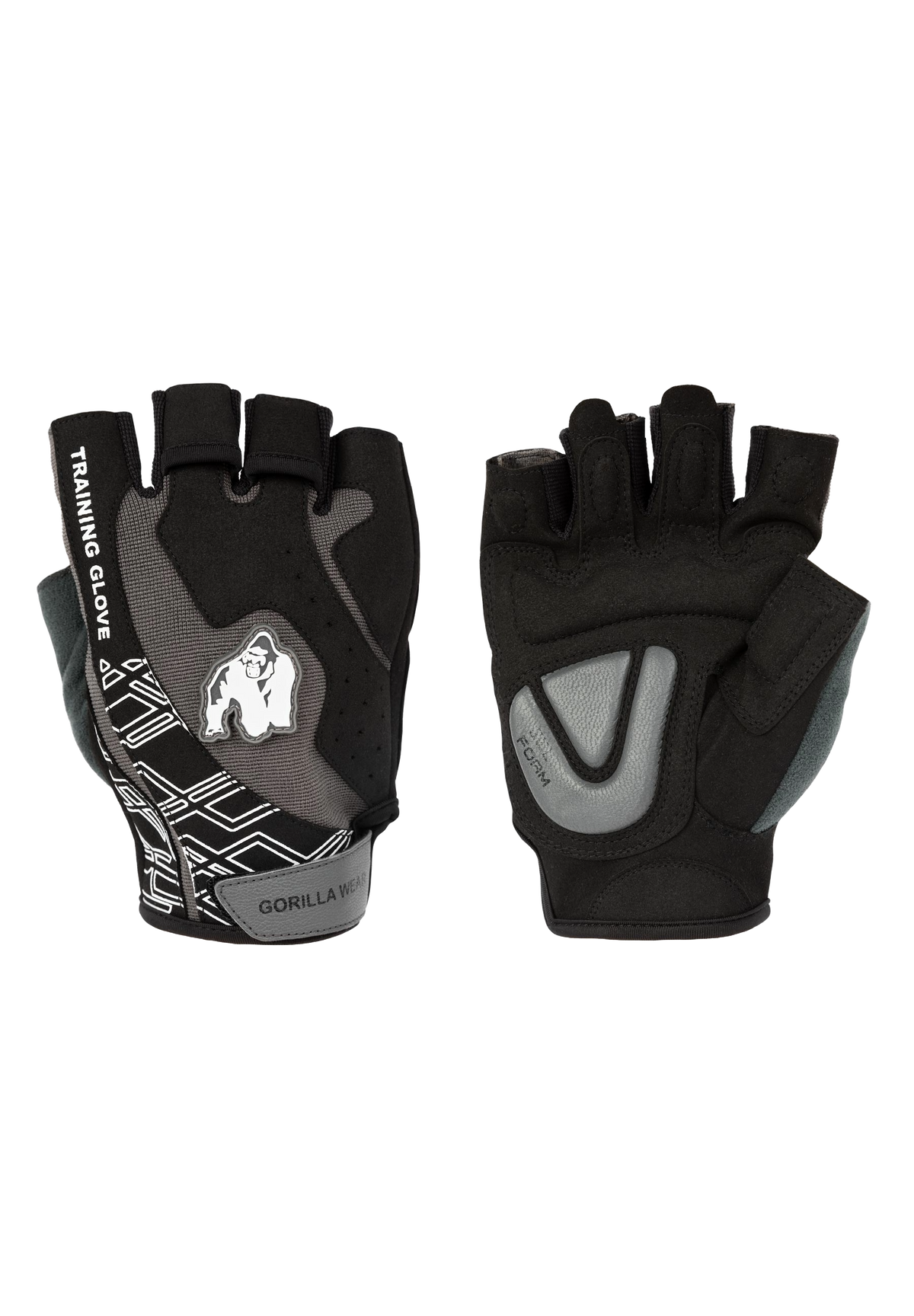Gorilla Wear Mitchell Training Gloves 2.0, black/grey