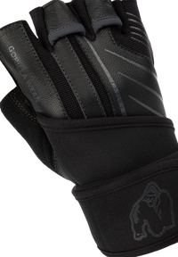 Gorilla Wear Dallas Wrist Wraps Gloves 2.0, black/grey