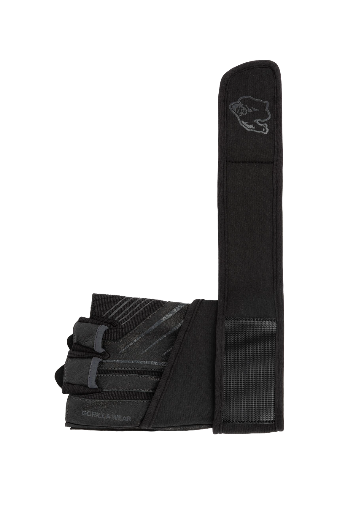 Gorilla Wear Dallas Wrist Wraps Gloves 2.0, black/grey