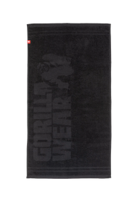 Gorilla Wear Medium Towel, black