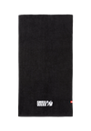 Gorilla Wear Zip Pocket Gym Towel, black