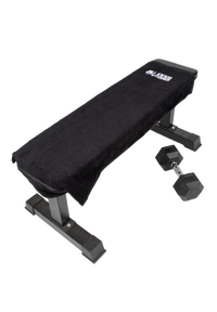 Gorilla Wear Zip Pocket Gym Towel, black