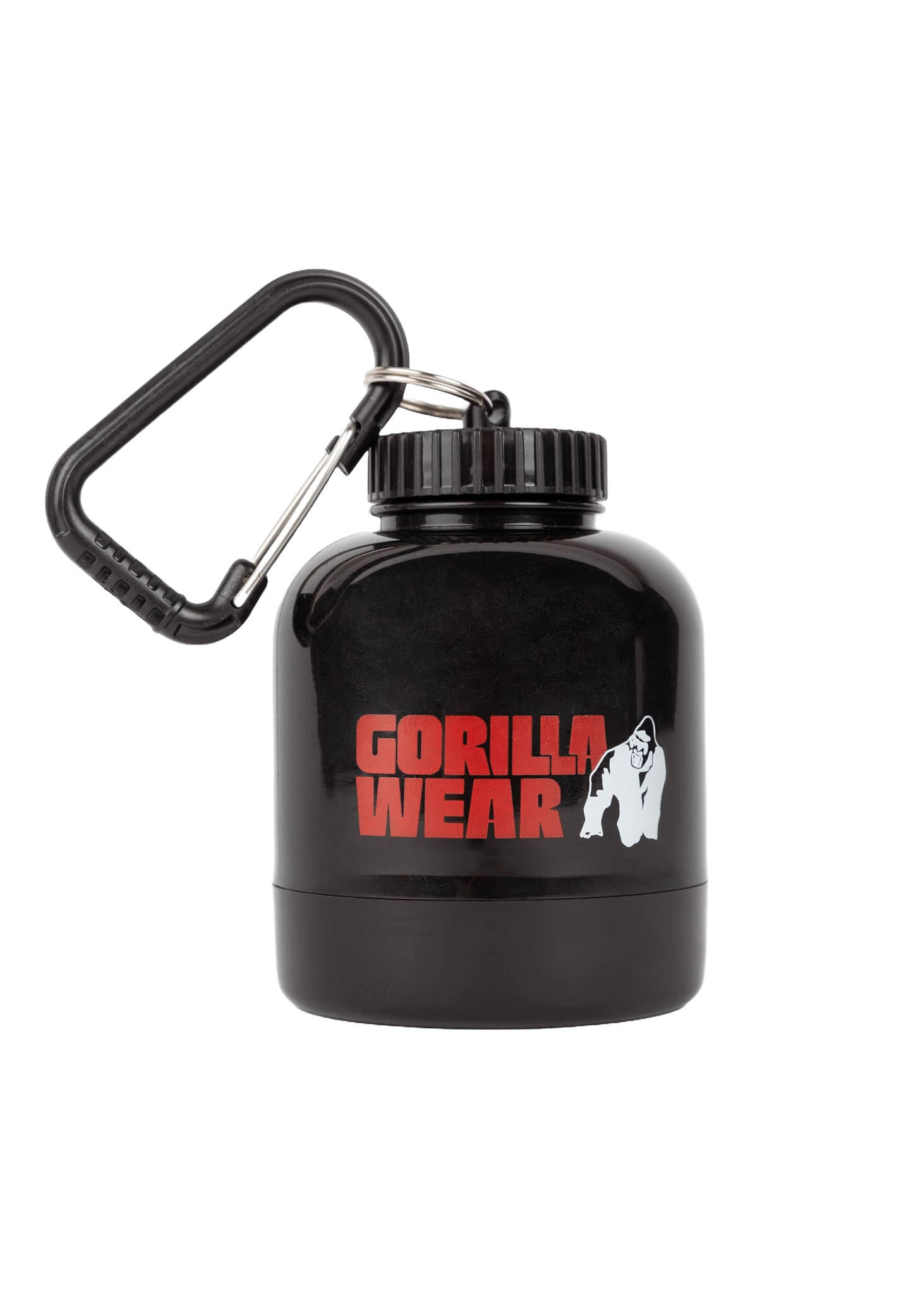 Gorilla Wear Supplement Funnel Keychain, black