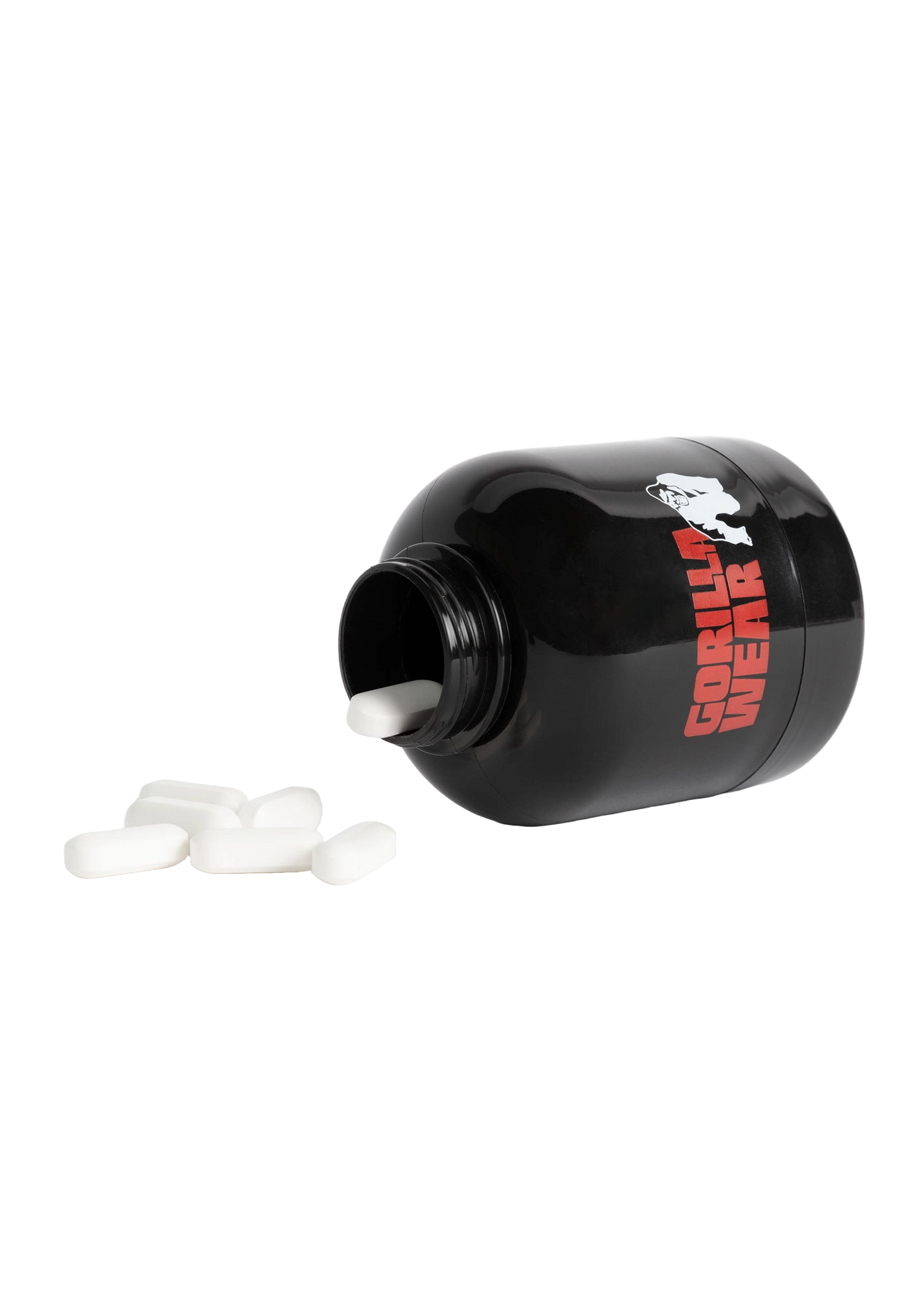 Gorilla Wear Supplement Funnel Keychain, black