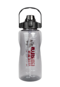 Gorilla Wear Water Bottle With Sleeve 2 L, black