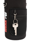 Gorilla Wear Water Bottle With Sleeve 2 L, black