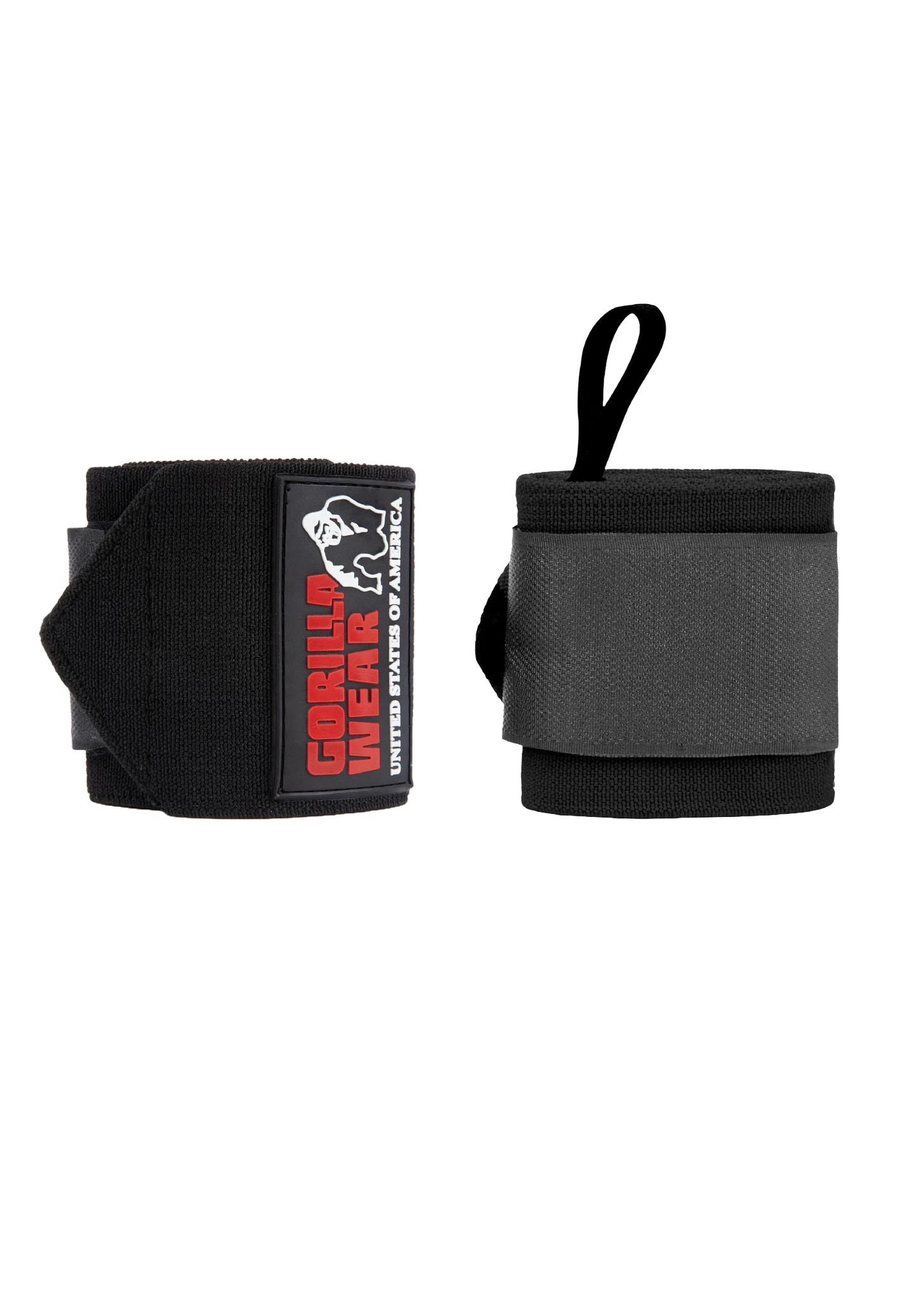 Gorilla Wear Wrist Wraps Ultra, black/black