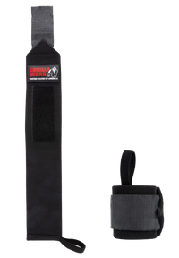 Gorilla Wear Wrist Wraps Ultra, black/black