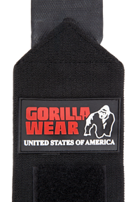 Gorilla Wear Wrist Wraps Ultra, black/black