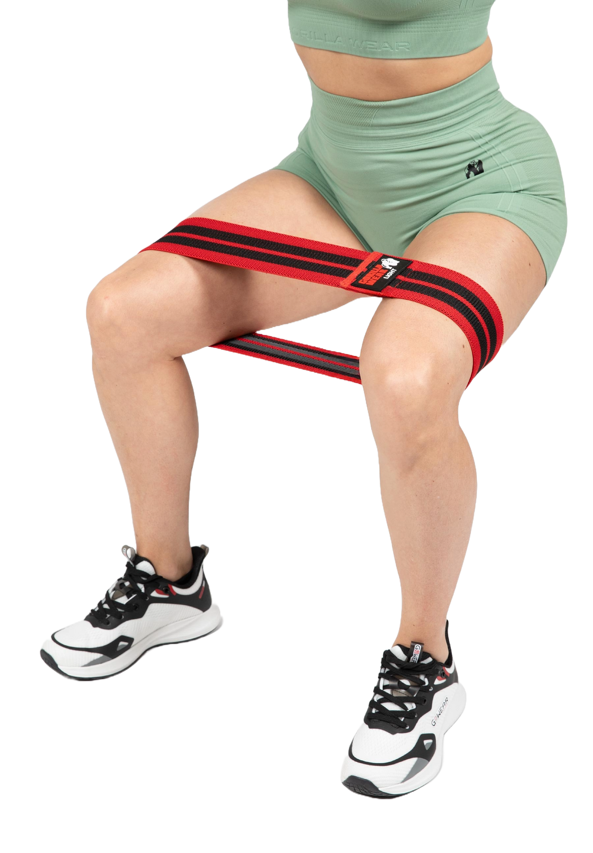 Gorilla Wear Glute Bands 3-Pack, black/red/grey