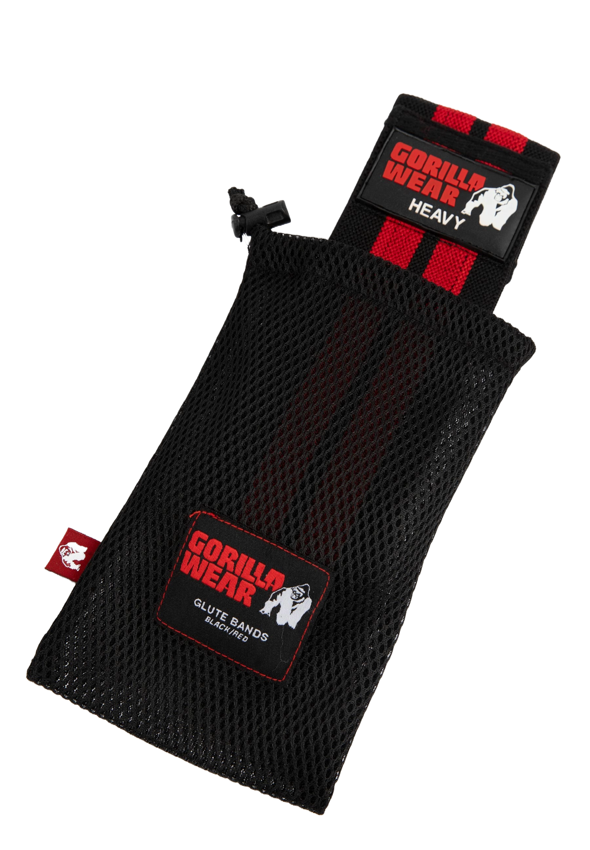 Gorilla Wear Glute Bands 3-Pack, black/red/grey