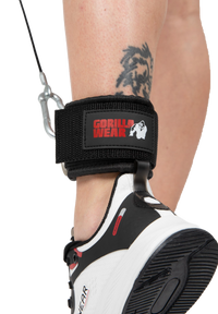 Gorilla Wear Ankle Straps (par), black