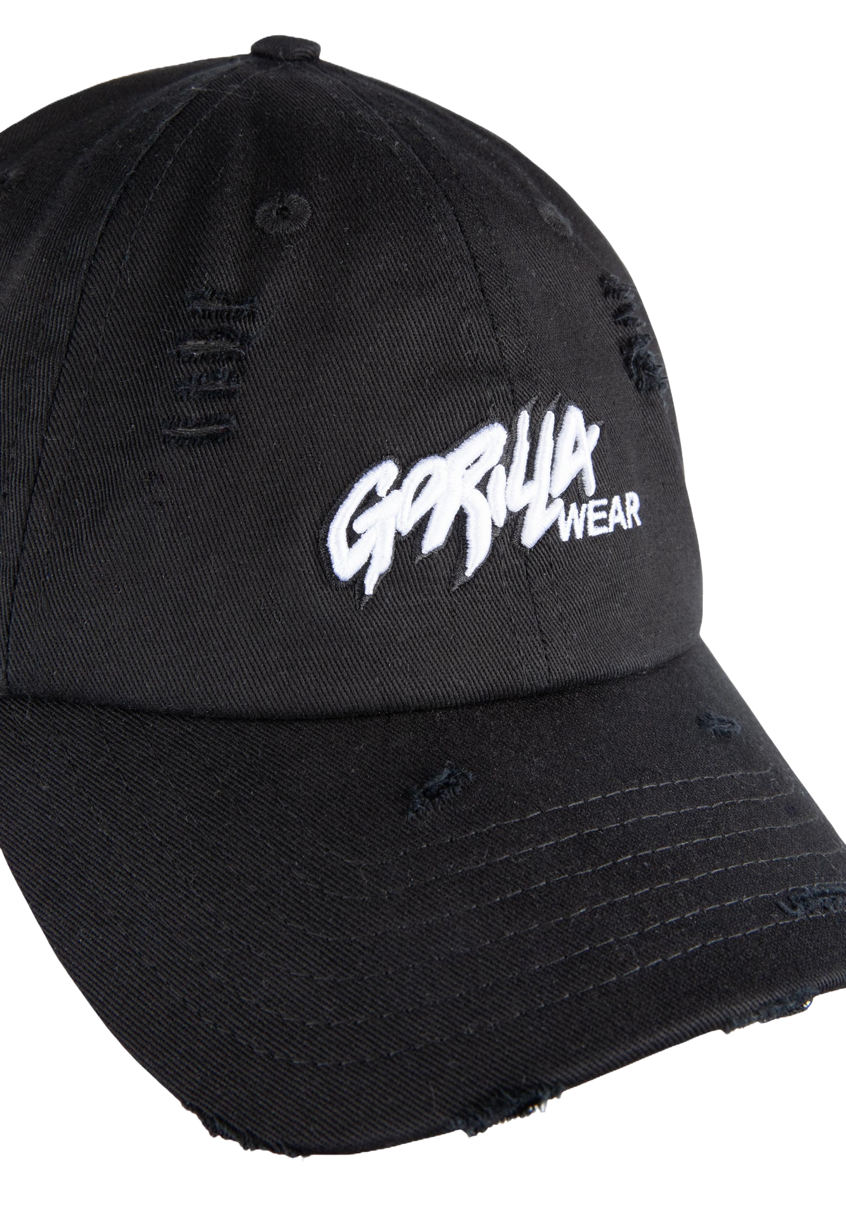 Gorilla Wear Galway Distressed Cap, black