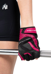 Gorilla Wear Women's Fitness Gloves 2.0, black/pink