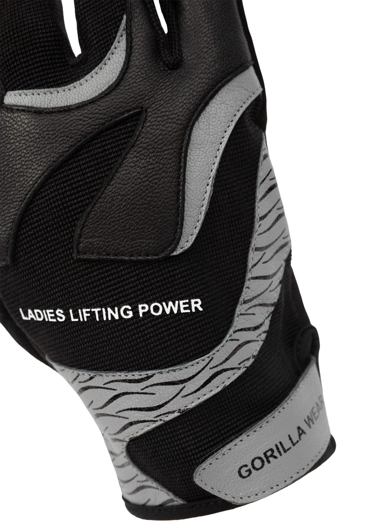 Gorilla Wear Women's Fitness Gloves 2.0, black/grey