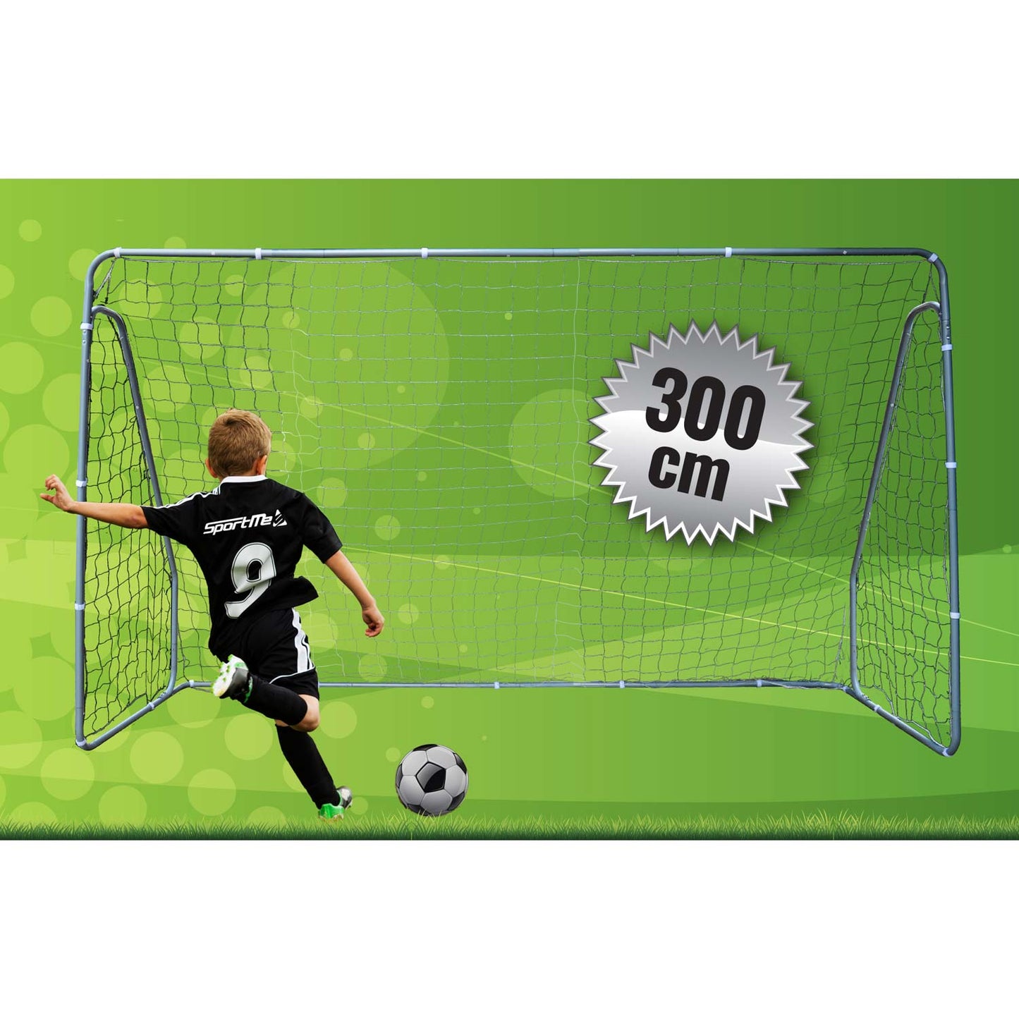 SportMe Fotbollsmål, 300 cm