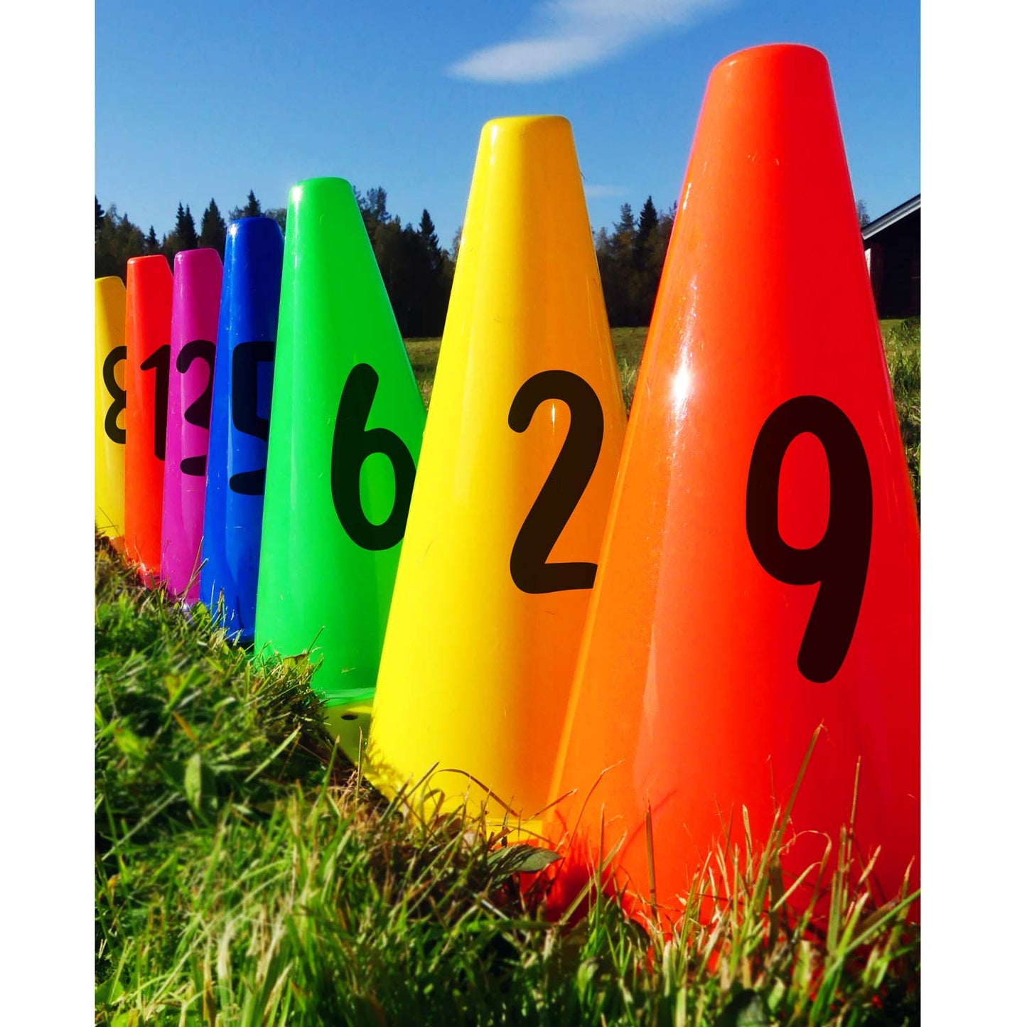 SportMe Sifferkoner 23 cm - Set 1-10