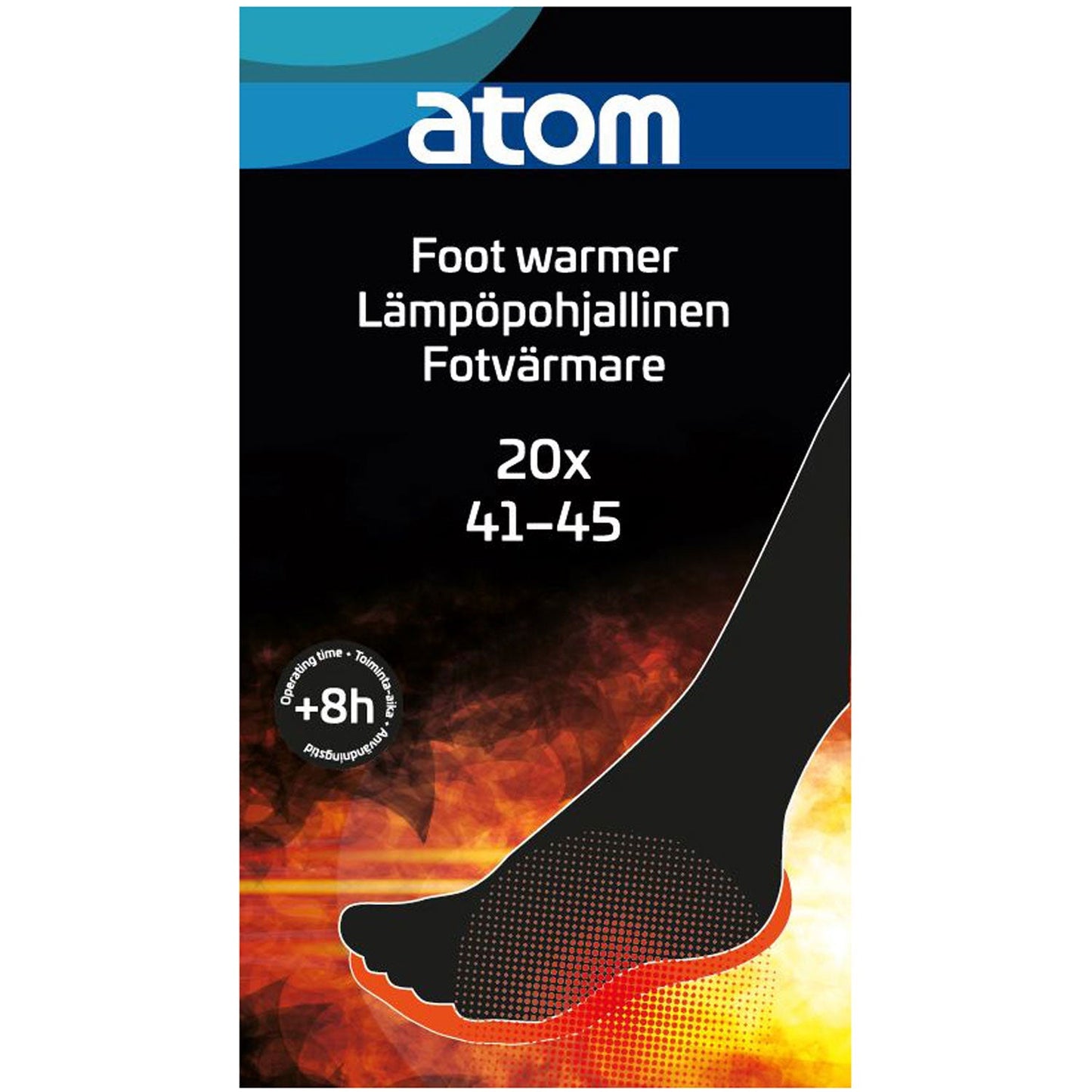 Atom Atom Termisk innersula strl 41–45 20 st.