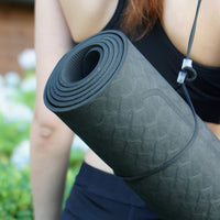 Fitpaddy Yogamatta 183cm Svart