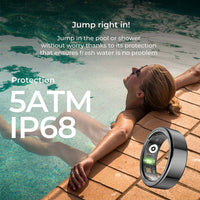KSIX Smart Ring Saturn - M