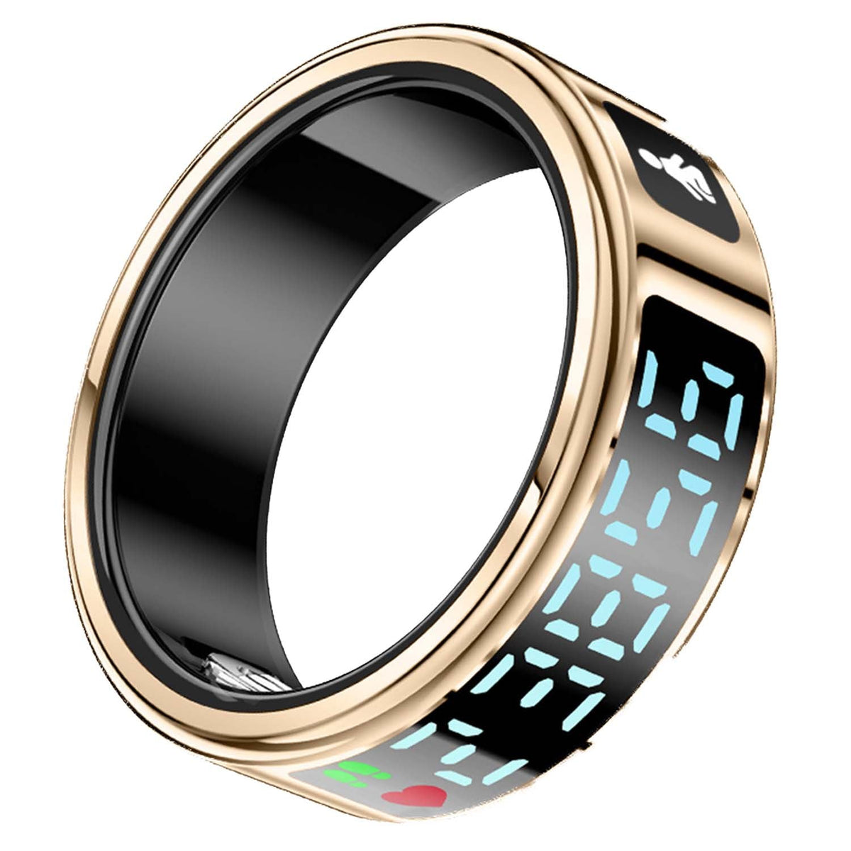 Fitpaddy Fitring Smart Ring med Display L