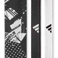 Adidas Hairbands - Set of 3 (Graph) Black/White
