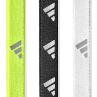 Adidas Hairbands - Set of 3 (Reflec) Lucid Lemon/White/Silver/Refle