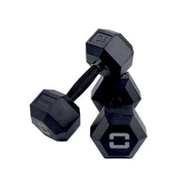 Toorx Hex. Rubber Dumbbell 42,5 Kg