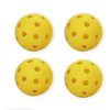 ASG Pickle ball indoor 40, 4 pcs. Yellow
