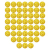 ASG Pickle ball indoor 40, 50 pcs. Yellow