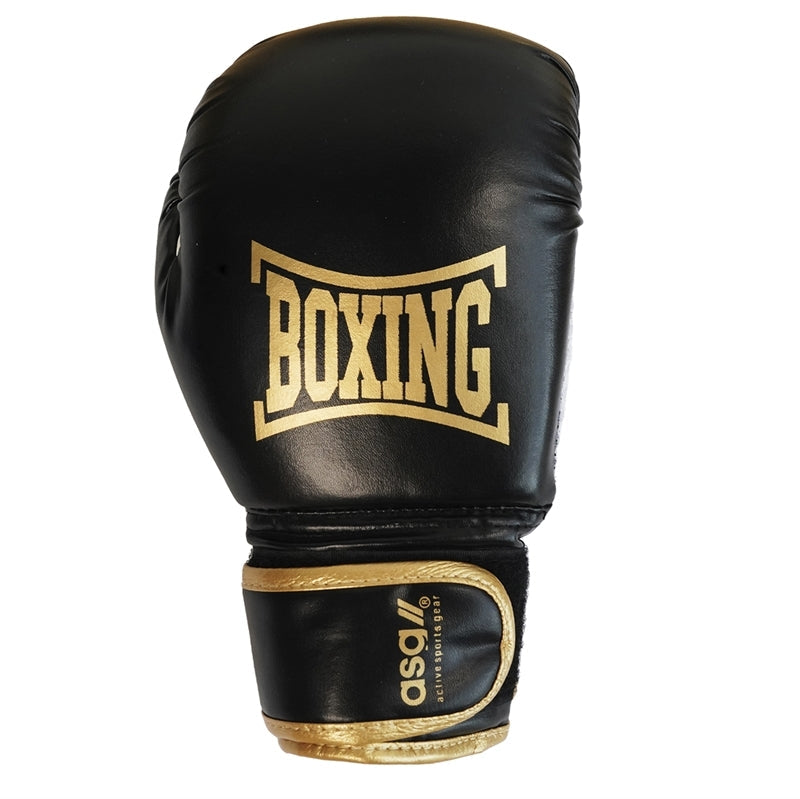 ASG Boxing Bag+Gloves, 80cm, 15kg Guld