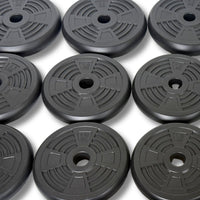 ASG Vægtsæt 20 kg. Sort/Petrol Black/Petrol Blue
